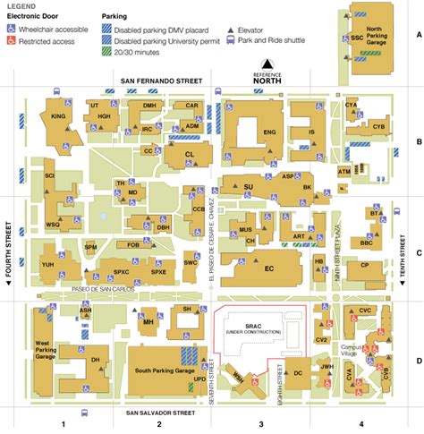 san jose state map